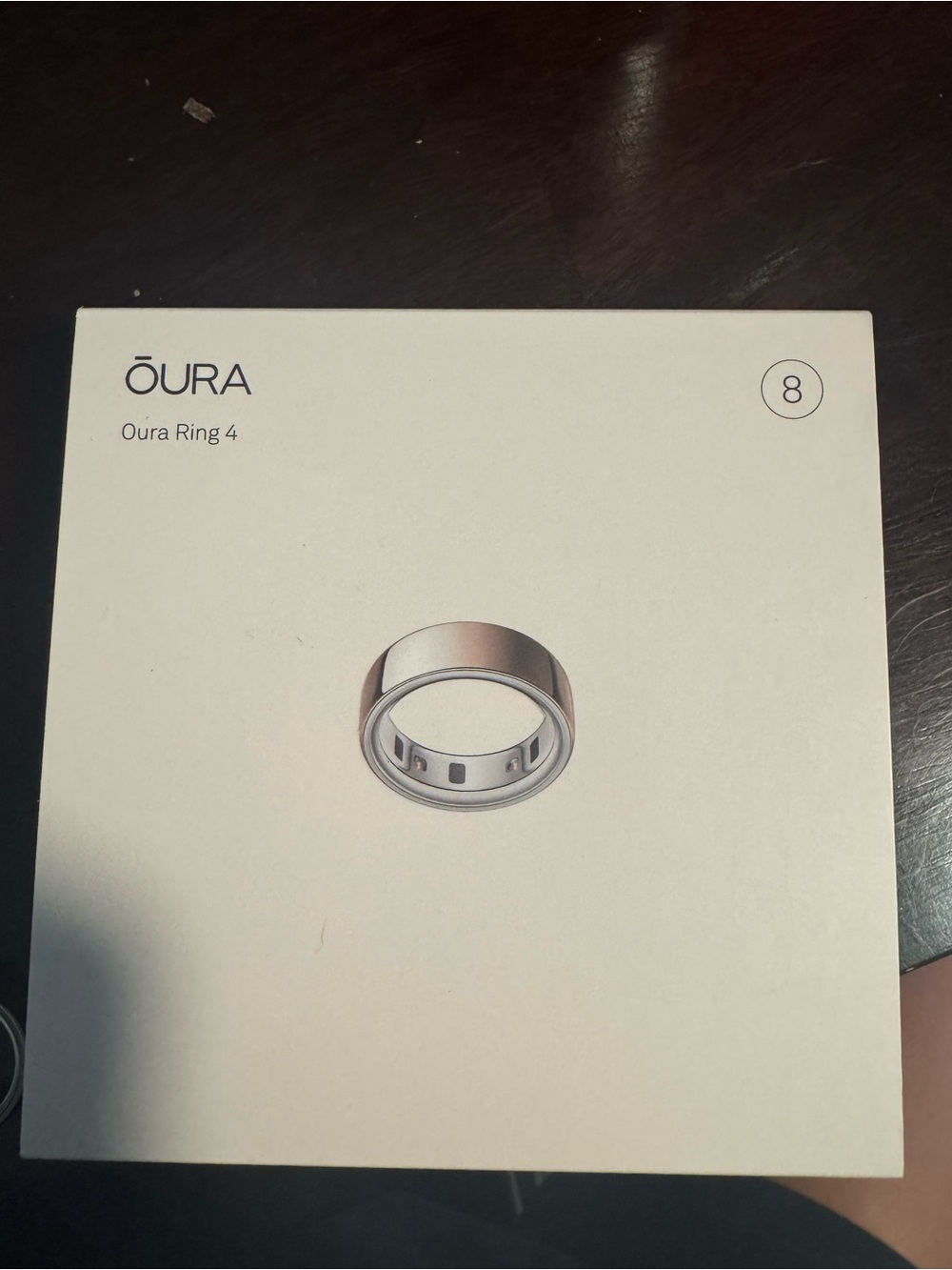 Oura Ring 4 - Rose Gold Packaging